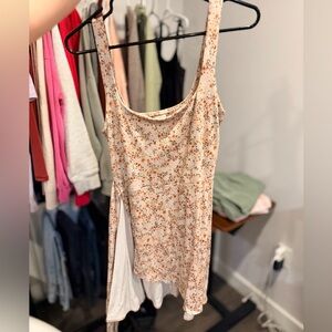 WILFRED | Wrap Dress | M | Floral Pink